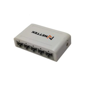 SWITCH ETHERNET NETTEK NT-E5G-P