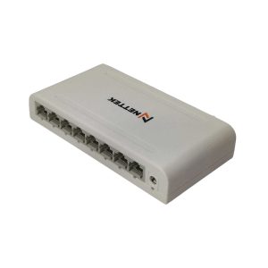 SWITCH ETHERNET NETTEK NT-E8G-P