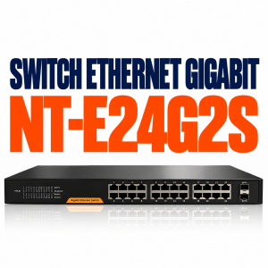 Switch NETTEK NT-E24G2S 24 Port Gigabit - Đủ CO/CQ Dự Án