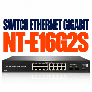Thiết bị chuyển mạch Switch NETTEK NT-E16G2S - Đủ CO/CQ Dự Án