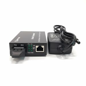 Bộ chuyển đổi quang điện 2 sợi NETTEK NT-1F1E-SC2-MM | Đủ CO/CQ/VAT