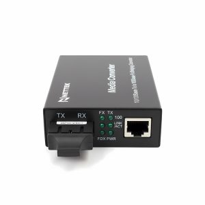 Bộ chuyển đổi quang 2 sợi NETTEK NT-1F1E-SC20 | Đủ CO/CQ