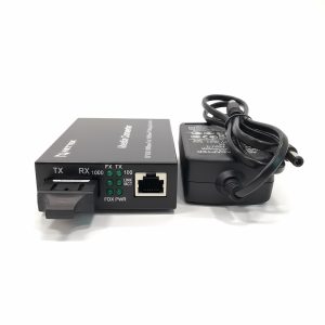 Bộ chuyển đổi quang điện 2 sợi NETTEK NT-1G1E-SC2-MM | Đủ CO/CQ Dự Án