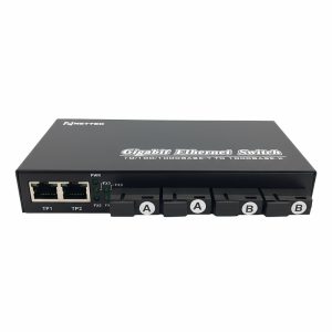Bộ chuyển đổi quang điện SFP NETTEK NT-4G2E-SFP | Đủ CO/CQ Dự Án