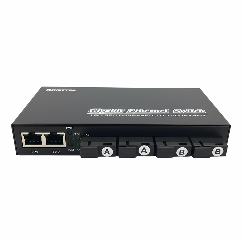 BỘ CHUYỂN ĐỔI QUANG ĐIỆN SFP NETTEK NT-4G2E-SFP