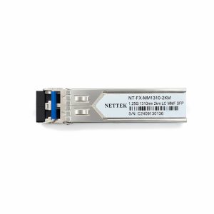 Module quang SFP 2 sợi MM NETTEK NT-FX-MM1310-2KM | Đủ CO/CQ