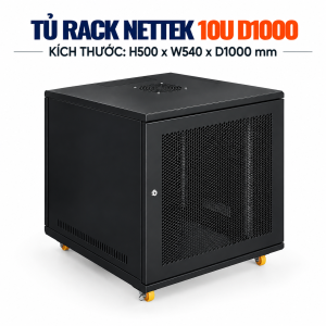 Tủ Rack NETTEK 10U D1000