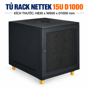 Tủ Rack NETTEK 15U D1000 NT-R15D10