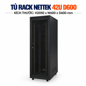 Tủ Rack NETTEK 42U D600