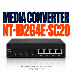 Converter quang SC sợi đôi NETTEK