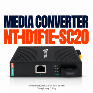 Bộ chuyển đổi quang điện NETTEK NT-ID1F1E-SC20