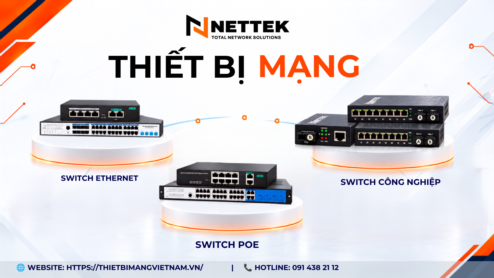 NETTEK – thiết bị và giải pháp hạ tầng mạng