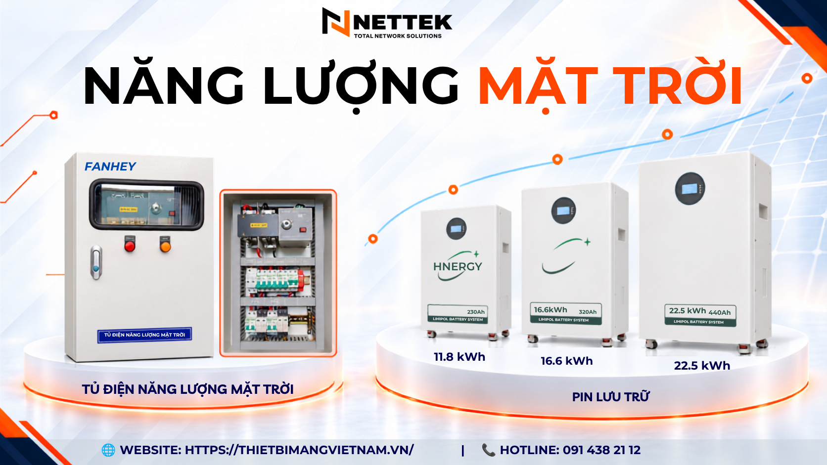 Giải pháp lưu trữ năng lượng NETTEK