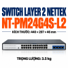 Switch Layer 2 NETTEK NT-PM24G4S-L2