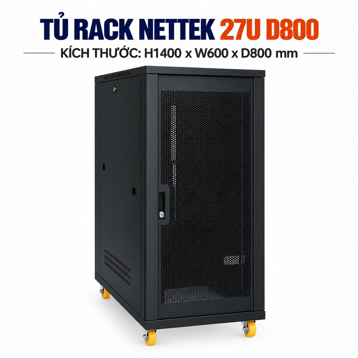 Tủ Rack NETTEK 27U D800 NT-R27D8