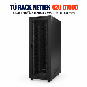 Tủ Rack NETTEK 42U D1000