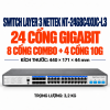 Switch Layer 3 NETTEK NT-24G8C4XUC-L3