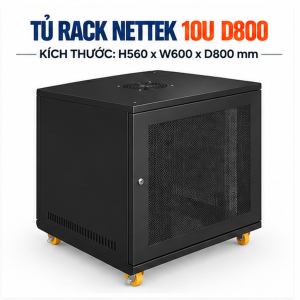 Tủ Rack NETTEK 10U D800